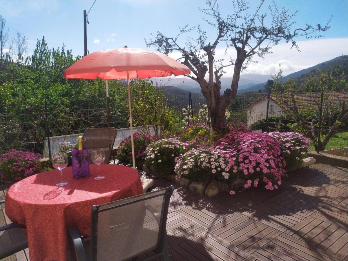 Studio Le Romantique A 20 Kms De Nice Bendéjun Exterior foto