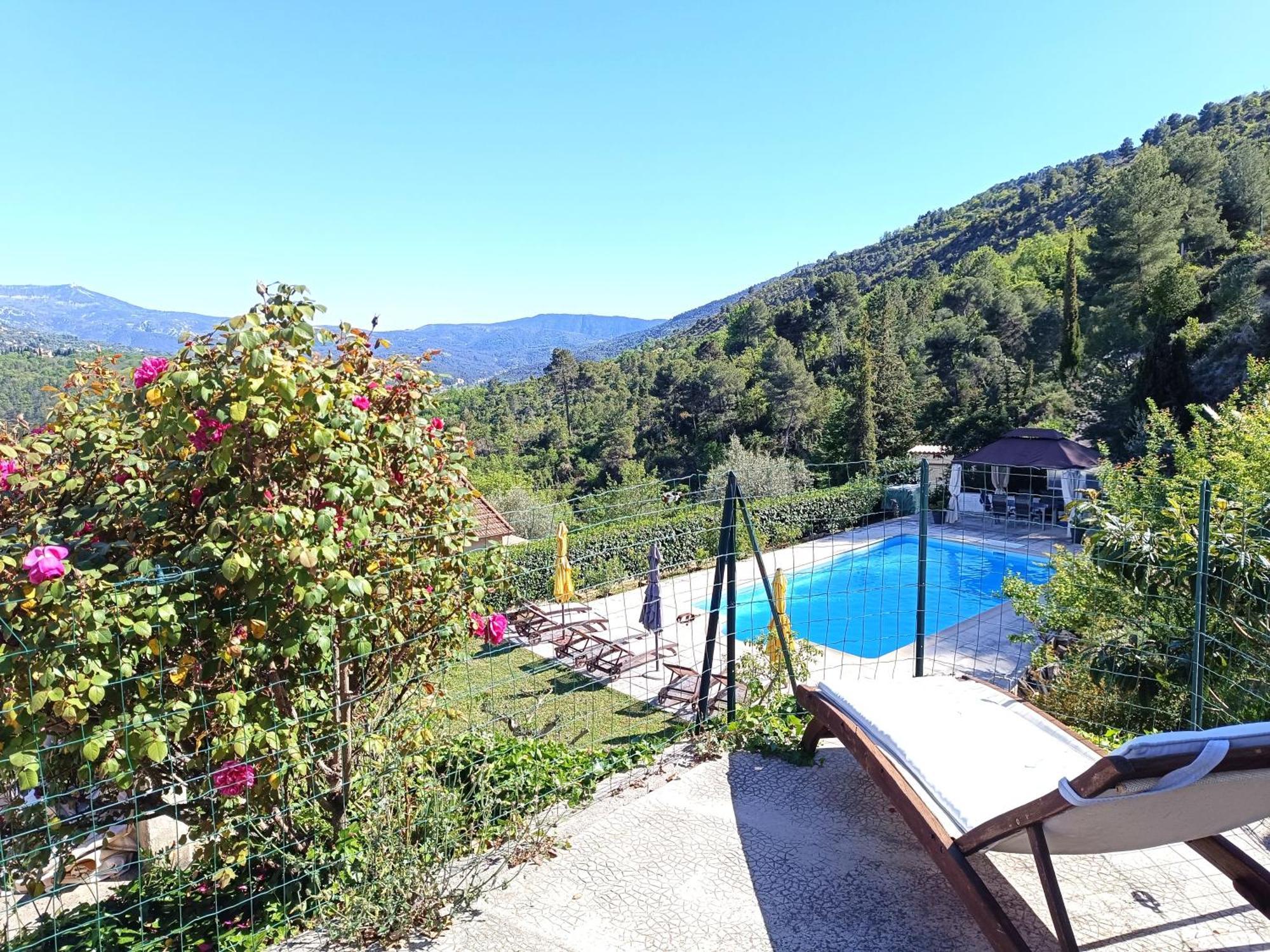Studio Le Romantique A 20 Kms De Nice Bendéjun Exterior foto