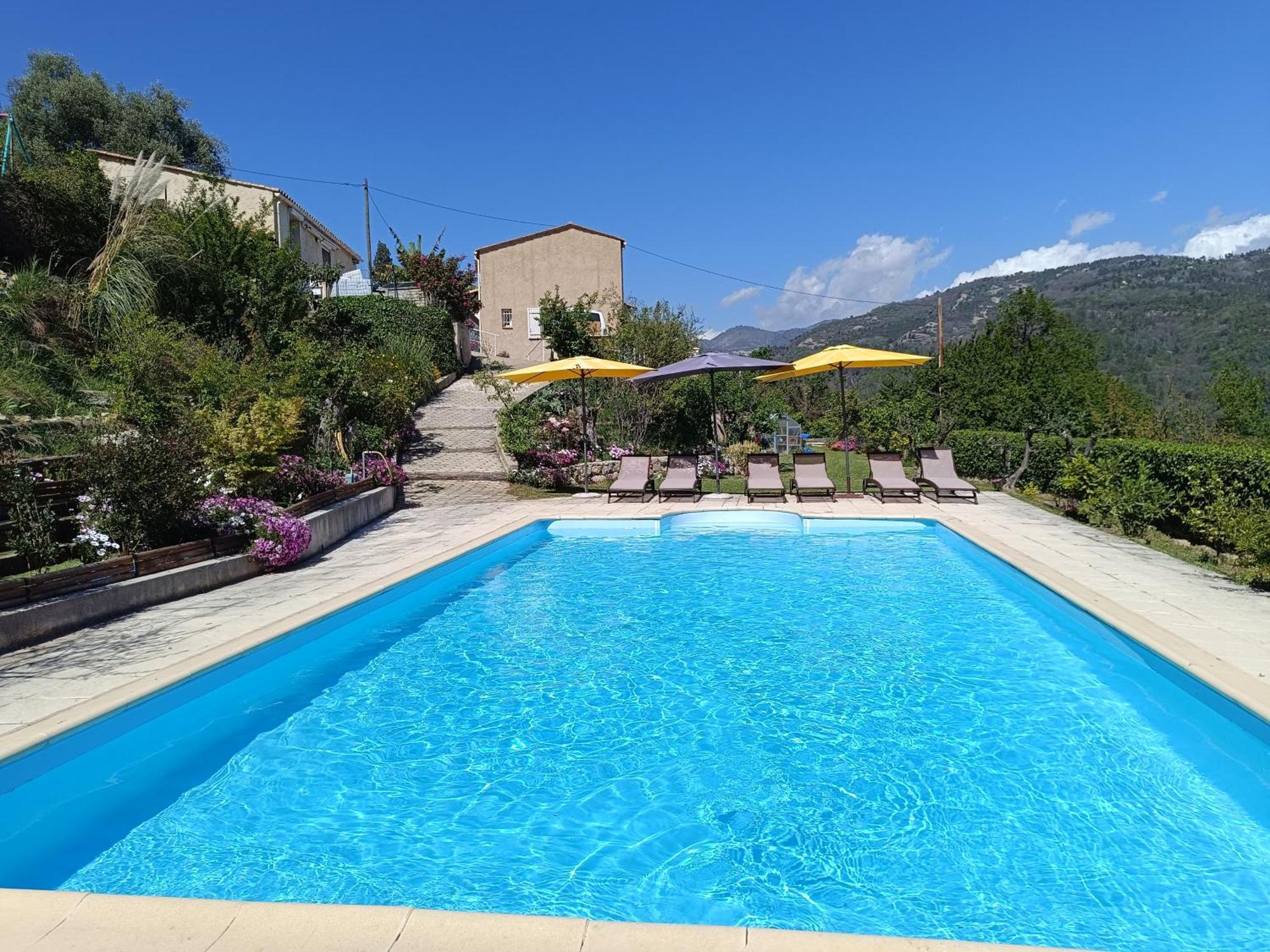Studio Le Romantique A 20 Kms De Nice Bendéjun Exterior foto