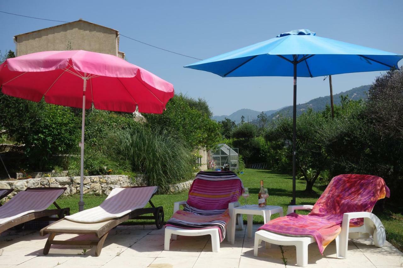 Studio Le Romantique A 20 Kms De Nice Bendéjun Exterior foto