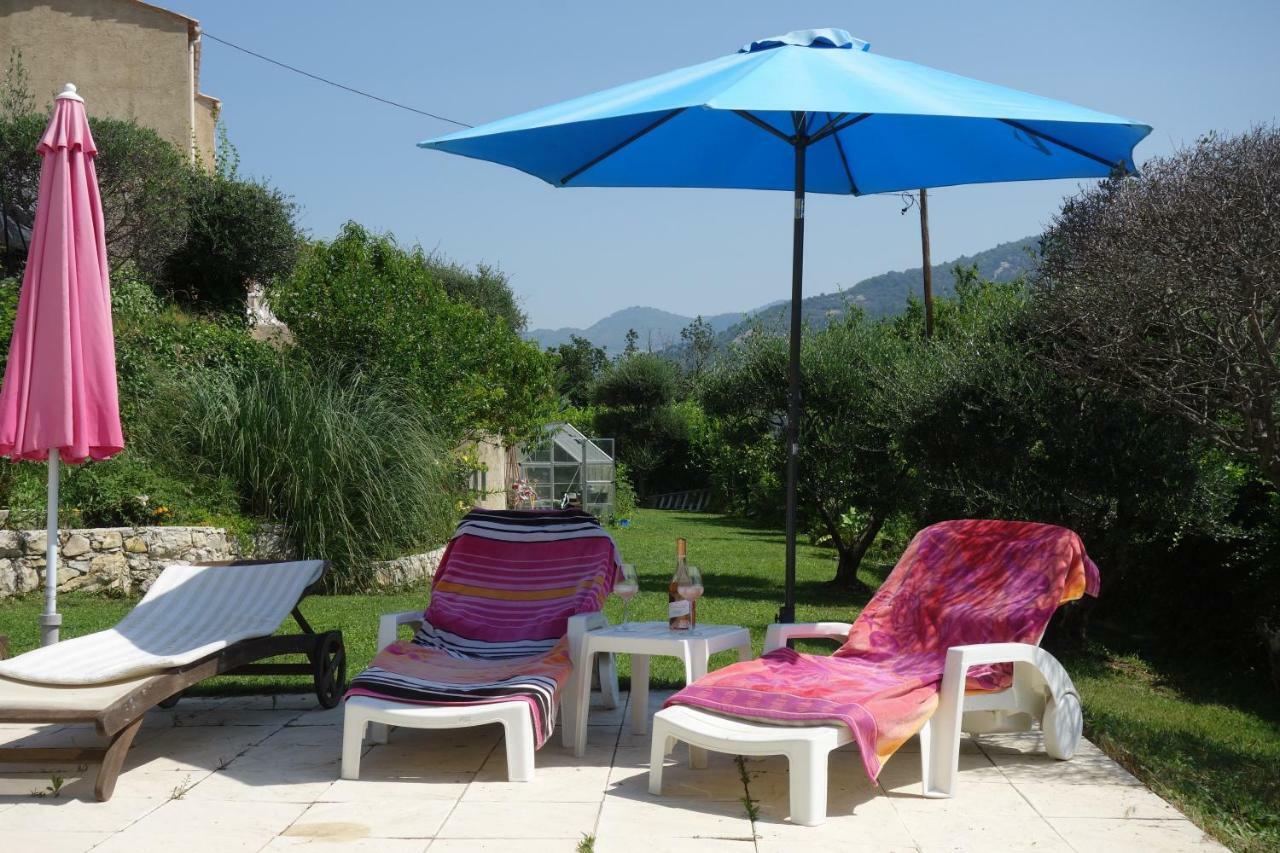 Studio Le Romantique A 20 Kms De Nice Bendéjun Exterior foto